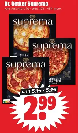 Dirk Dr. Oetker Suprema aanbieding