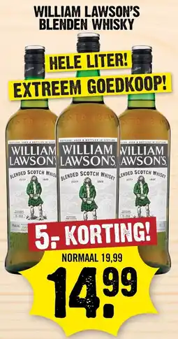 Dirk william lawson's blended scotch whisky aanbieding