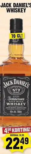 Dirk Jack daniel's whiskey aanbieding