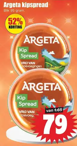 Dirk Argeta kipspread aanbieding