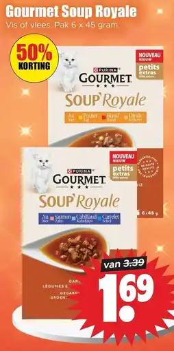 Dirk Purina Gourmet Soup Royale aanbieding