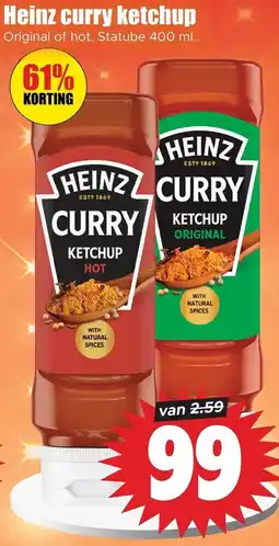 Dirk Heinz curry ketchup aanbieding