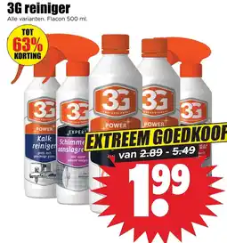Dirk 3G reiniger aanbieding