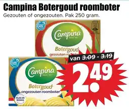 Dirk Campina Botergoud roomboter aanbieding
