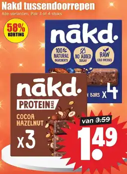 Dirk nākd. tussendoorrepen aanbieding