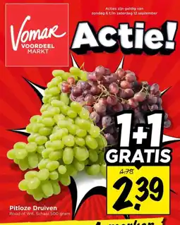 Vomar Voordeelmarkt Pitloze Druiven aanbieding