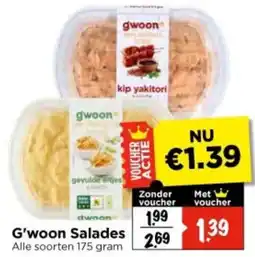 Vomar Voordeelmarkt Alle G'woon Salades aanbieding