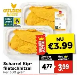 Vomar Voordeelmarkt Scharrel Kip-filetschnitzel aanbieding