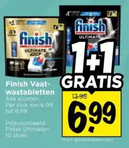 Vomar Voordeelmarkt Finish Vaatwastabletten aanbieding