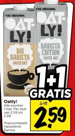 Vomar Voordeelmarkt Oatly! aanbieding