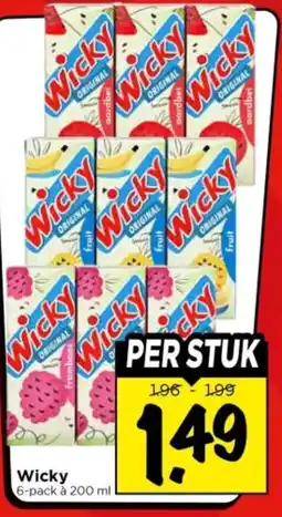 Vomar Voordeelmarkt Wicky aanbieding