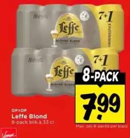 Vomar Voordeelmarkt Leffe Blond aanbieding