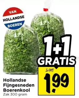 Vomar Voordeelmarkt Hollandse Fijngesneden Boerenkool aanbieding