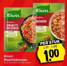 Vomar Voordeelmarkt Knorr Maaltijdmixen aanbieding