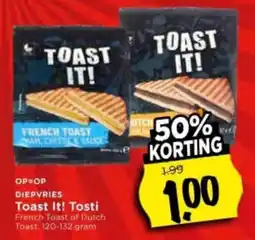 Vomar Voordeelmarkt Toast It! Tosti aanbieding