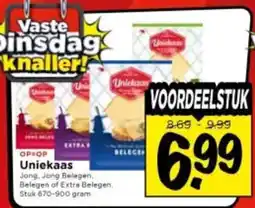 Vomar Voordeelmarkt Uniekaas aanbieding