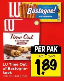 Vomar Voordeelmarkt LU Time Out of Bastogne-koek aanbieding