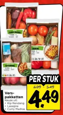 Vomar Voordeelmarkt Vers-pakketten aanbieding