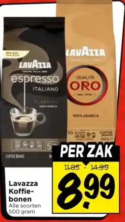 Vomar Voordeelmarkt Lavazza Koffiebonen aanbieding