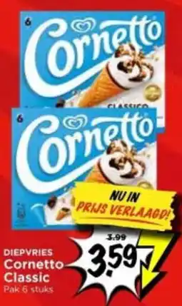 Vomar Voordeelmarkt Cornetto Classic aanbieding