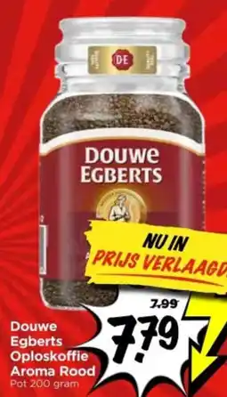 Vomar Voordeelmarkt Douwe Egberts Oploskoffie aanbieding