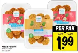 Vomar Voordeelmarkt Alle Maza Falafel aanbieding