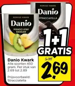 Vomar Voordeelmarkt Danio Kwark aanbieding