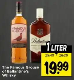Vomar Voordeelmarkt The Famous Grouse of Ballantine's Whisky aanbieding