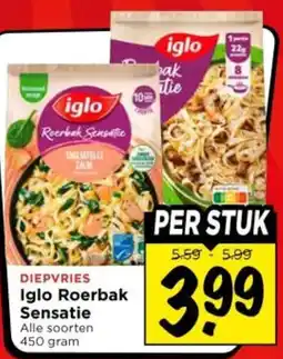 Vomar Voordeelmarkt Alle Iglo Roerbak Sensatie aanbieding