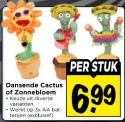 Vomar Voordeelmarkt Dansende Cactus of Zonnebloem aanbieding