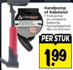 Vomar Voordeelmarkt Handpomp of Kabelsloot aanbieding