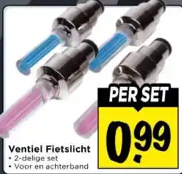 Vomar Voordeelmarkt Ventiel Fietslicht aanbieding