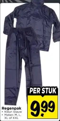 Vomar Voordeelmarkt Regenpak aanbieding