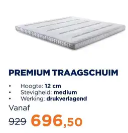 TotaalBED premium traagschuim aanbieding