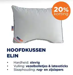 TotaalBED total BED hoofdkussen elin aanbieding