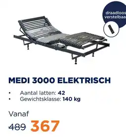TotaalBED medi 3000 elektrisch aanbieding