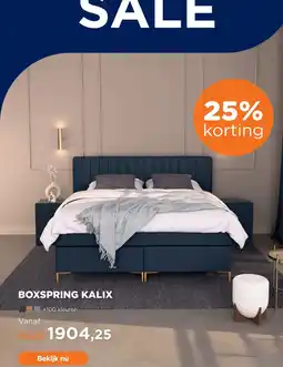TotaalBED Boxspring kalix aanbieding
