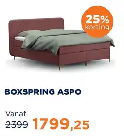TotaalBED boxspring aspo aanbieding