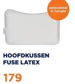 TotaalBED hoofdkussen fuse latex aanbieding