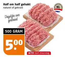 Poiesz Half om half gehakt aanbieding