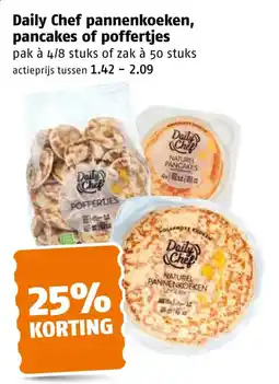 Poiesz Daily Chef pannenkoeken, pancakes of poffertjes aanbieding