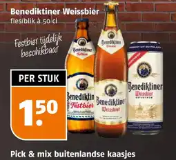 Poiesz Benediktiner Weissbier aanbieding