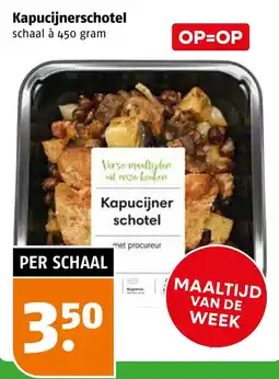 Poiesz Kapucijnerschotel aanbieding