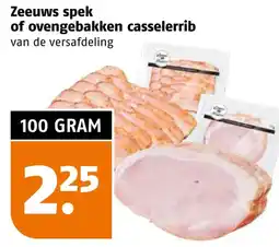 Poiesz Zeeuws spek of ovengebakken casselerrib aanbieding
