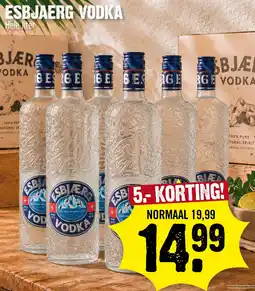Super Dirck 3 Esbjaerg vodka aanbieding