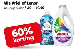 Poiesz Alle Ariel of Lenor aanbieding