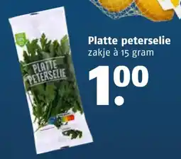 Poiesz Platte peterselie aanbieding