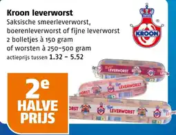 Poiesz Kroon leverworst aanbieding