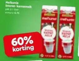 Poiesz Melkunie boeren karnemelk aanbieding
