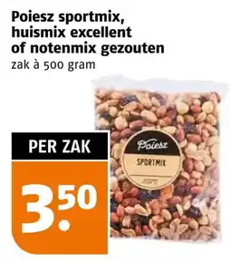 Poiesz Poiesz sportmix, huismix excellent of notenmix gezouten aanbieding